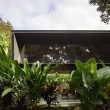 Exterior garden view